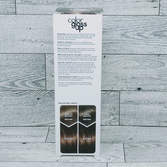 Clairol Color Gloss Up Temporary Hair Dye, Mocha Me Crazy Hair Color - Picture 3 of 4